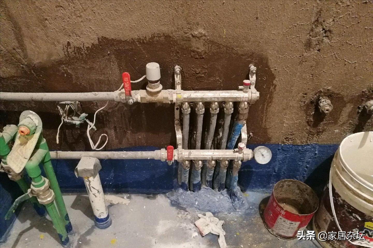 The floor heating hit 8 pressures, and after half a month it dropped 0.