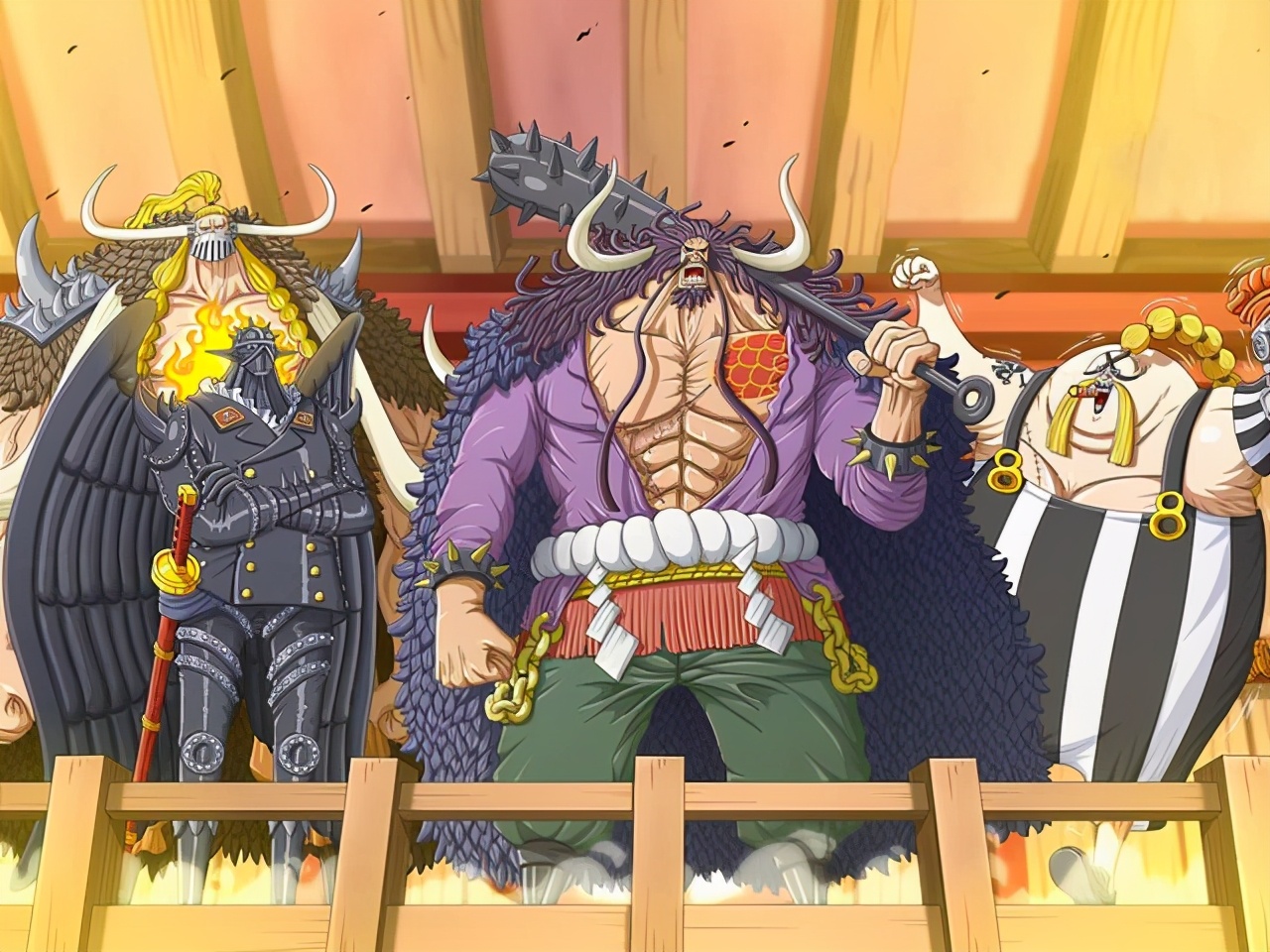One Piece The Four Emperors, as the strongest in the new world, how do they manage their power