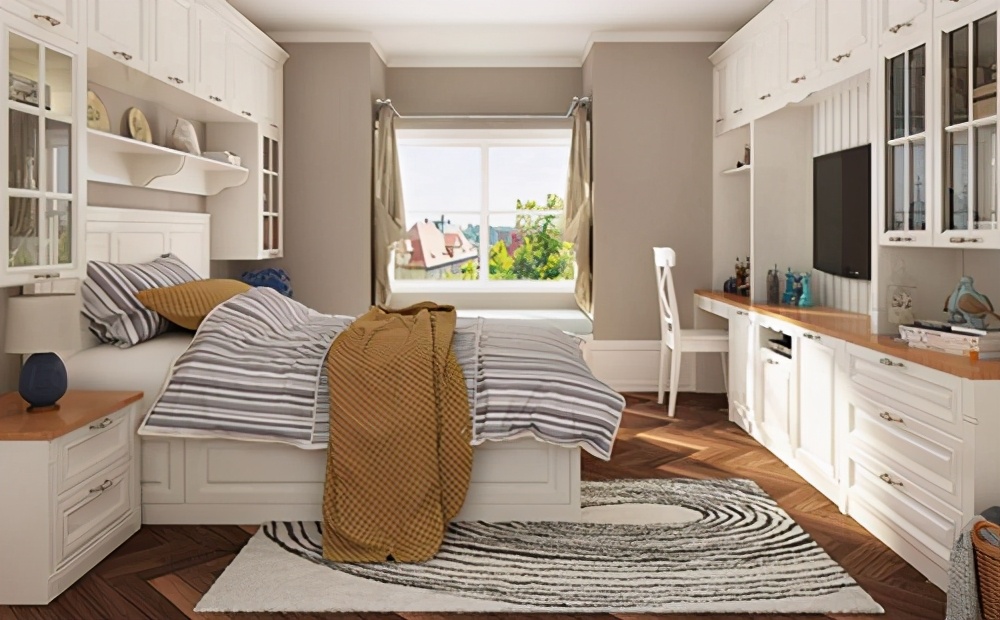 How does the bedroom wardrobe placed correctly? iNEWS