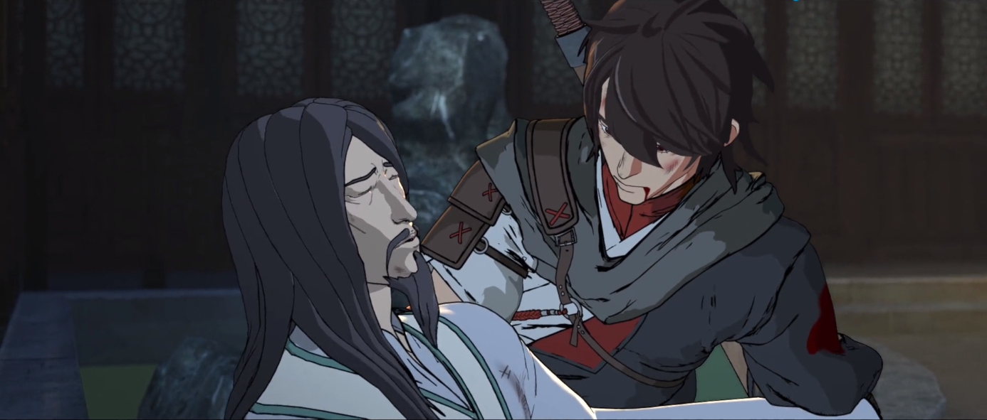 The Pillow Knife song is over, the protagonist's worldview collapses