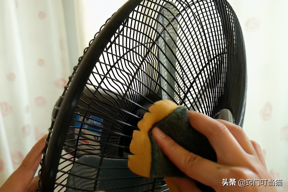 No matter how dirty the electric fan is, I will teach you how to do it