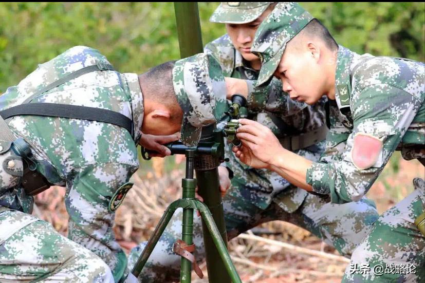 The caliber of light mortars and the range of heavy mortars, the Type