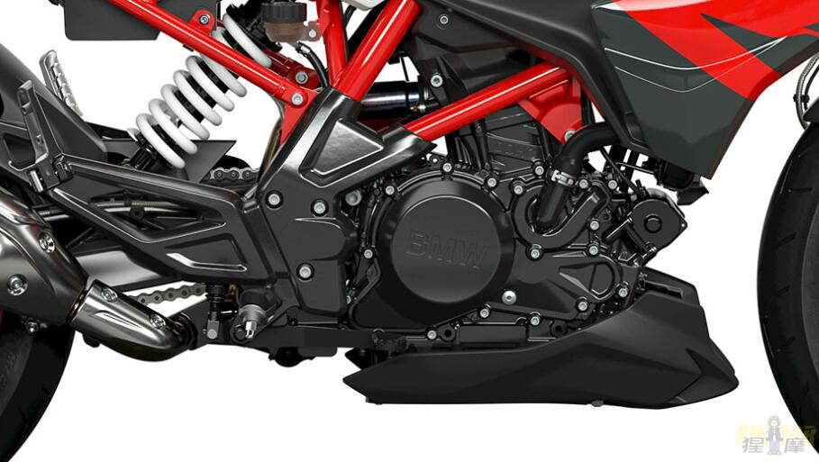 BMW's small-displacement model G310R is launched in 2022, with three ...