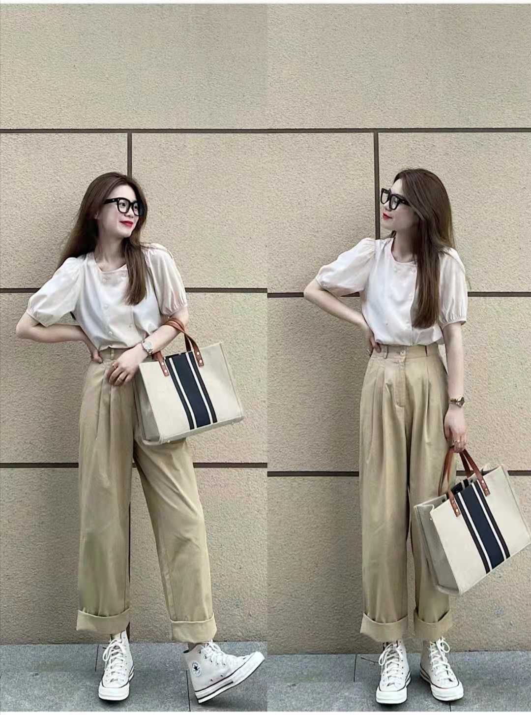 What color top go with khaki pants iNEWS