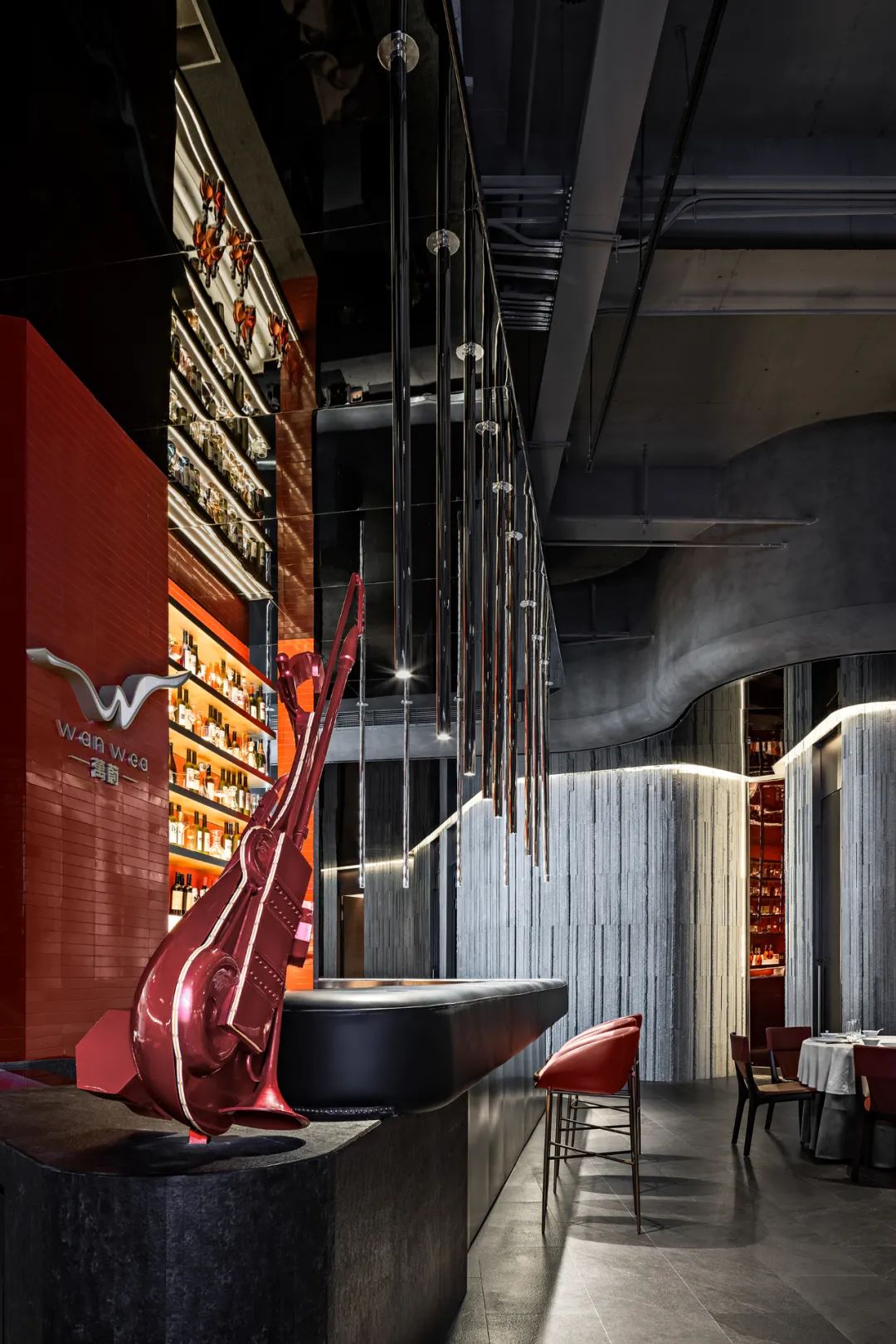 The new highend Chinese restaurant brand "Wanwei" is launched, and the