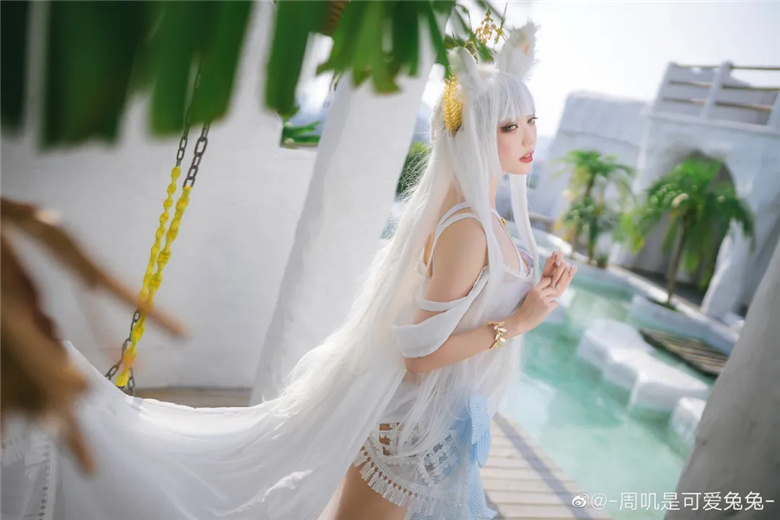 _周叽是可爱兔兔_丨《明日方舟》白金 COSPLAY 热图3