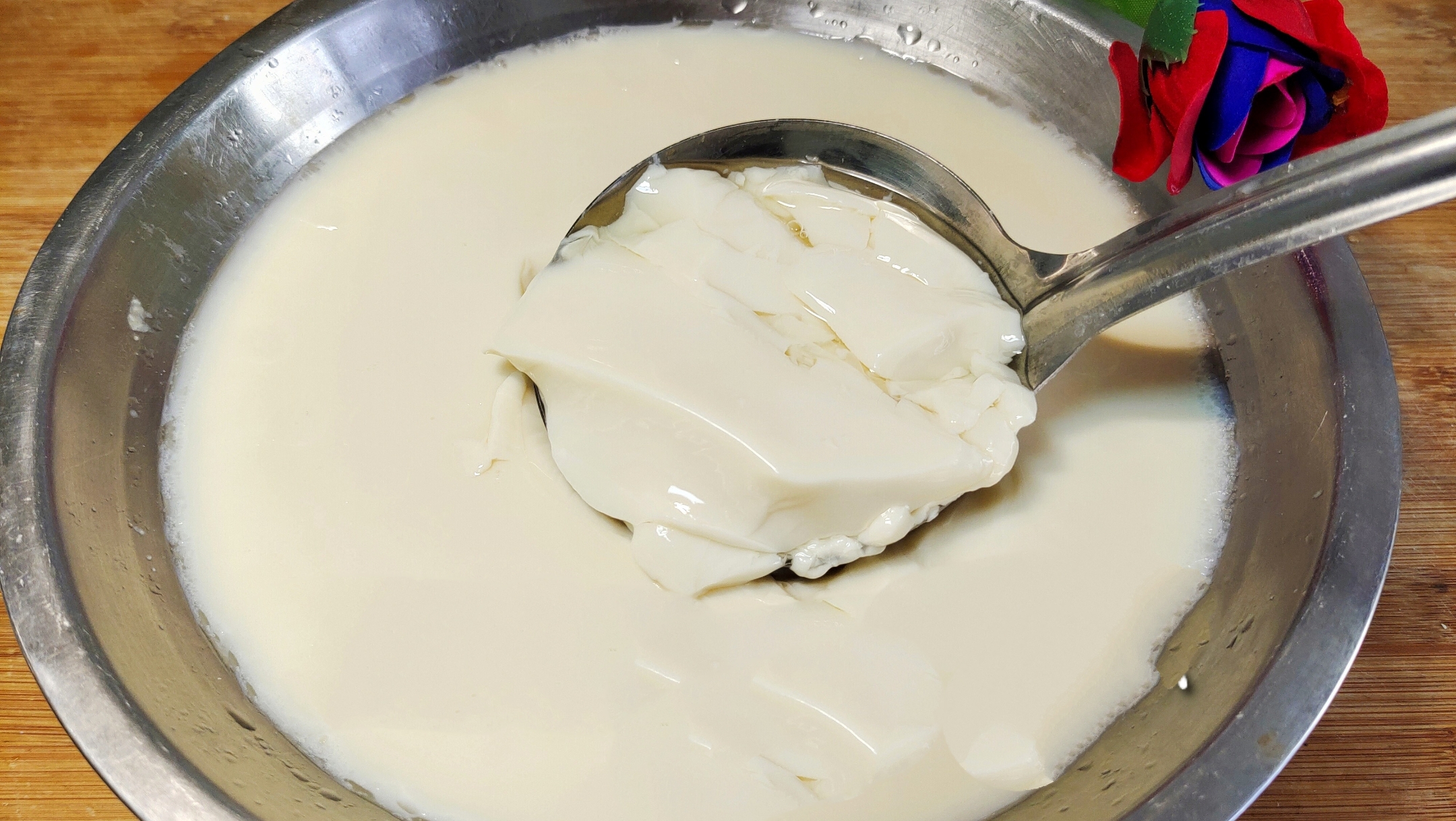 Make tofu brain, remember "1 use 3 tricks", almost 0 failure, the tofu