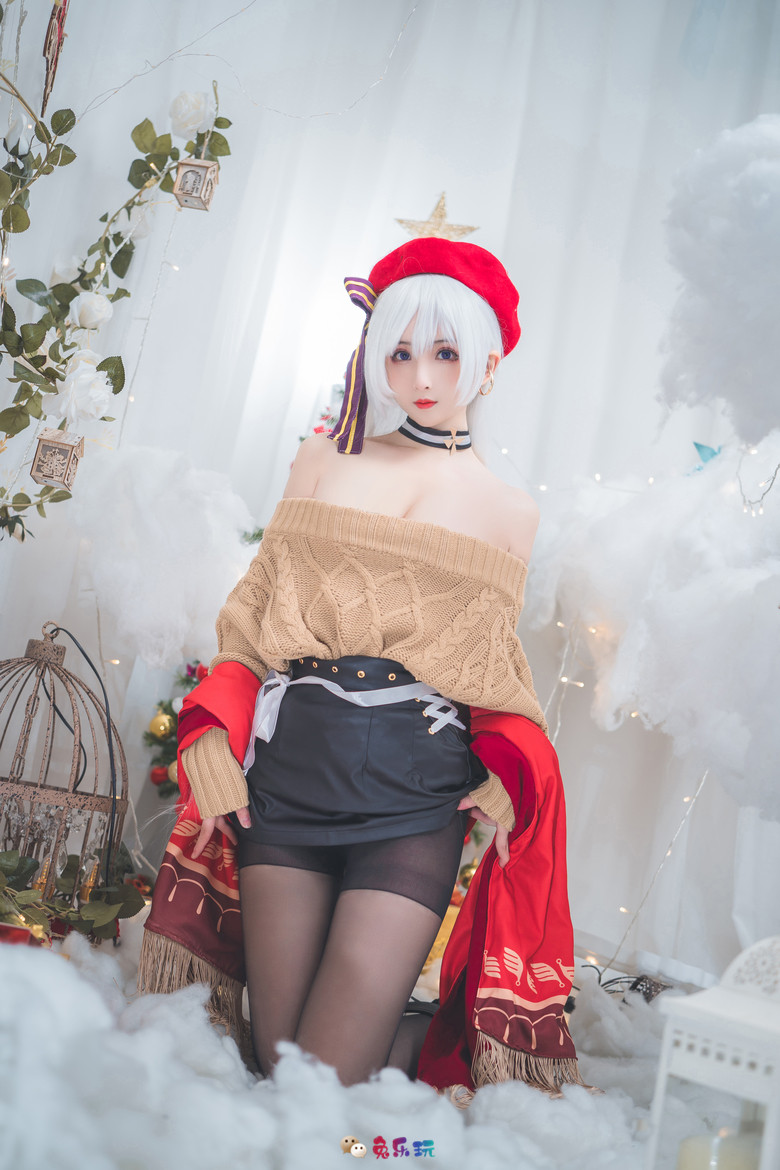 rioko凉凉子图包合集精选丨贝尔法斯特·圣诞装