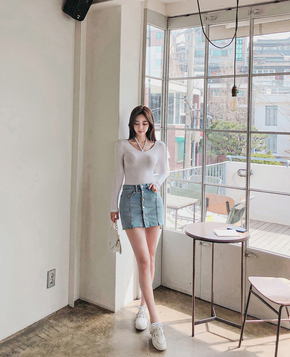 孙允珠丨炎夏冰凌甜橙薄荷双色小开衫