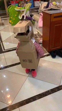 搞笑GIF图片：事实证明，适当的摩擦才能更快的进入状态