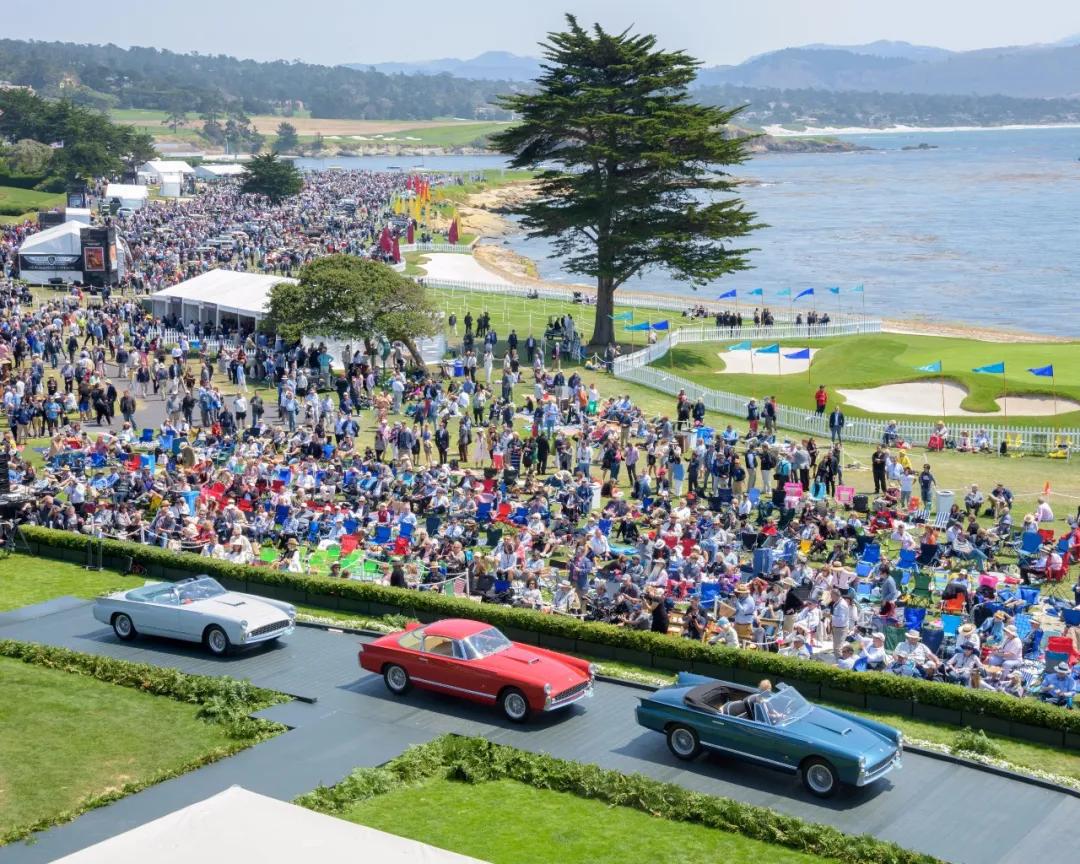 2021 Pebble Beach Auto Show A visual feast of car "ceiling" iNEWS