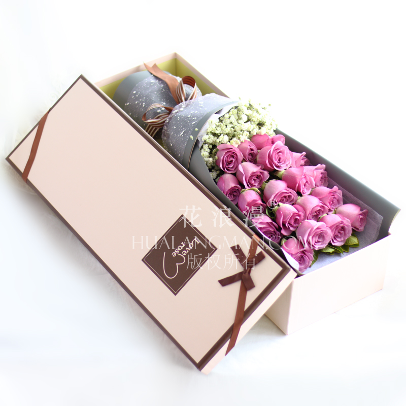 Purple rose flower language, who is the purple rose suitable for?What