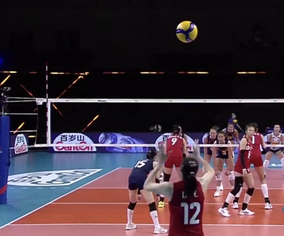 The women's volleyball team replaces the starting!Zhu Ting substitutes