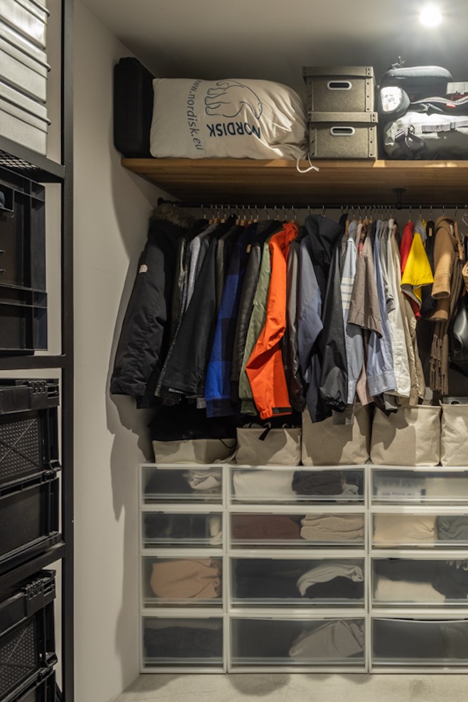 Japan's trick is too strong. A separate cloakroom can be built 60 cm