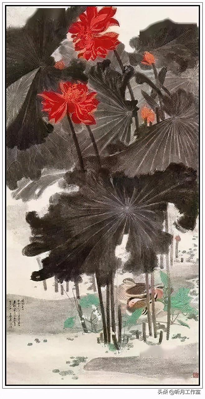 Appreciation of 33 exquisite paintings by Zhang Daqian, a famous