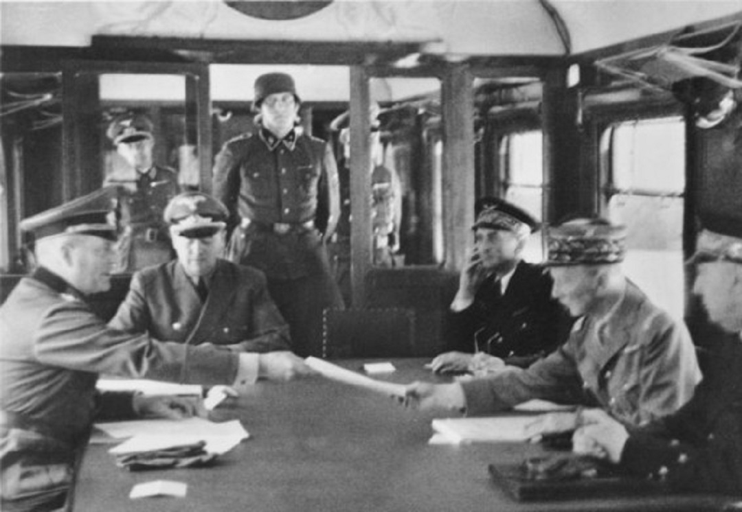 Why did France surrender quickly in just over 40 days in World War II