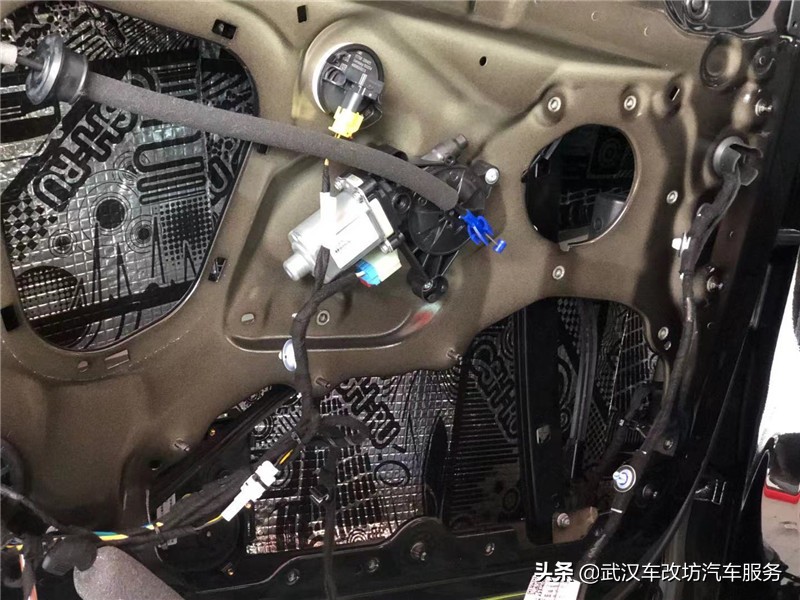 Clear and sweet music effects Wuhan Goethe Audi A6 car audio