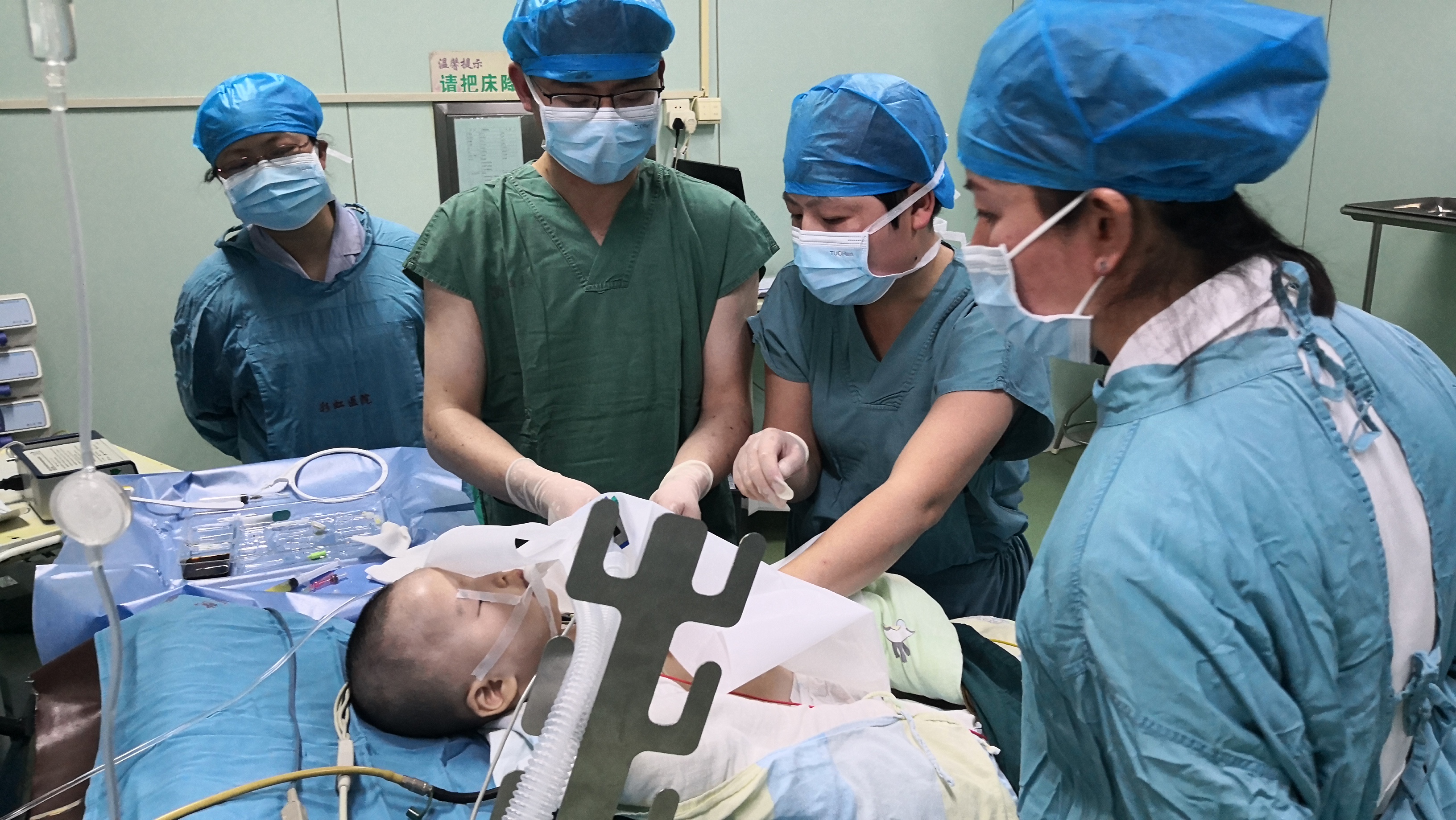 Xianyang Caihong Hospital successfully implemented ultrasoundguided