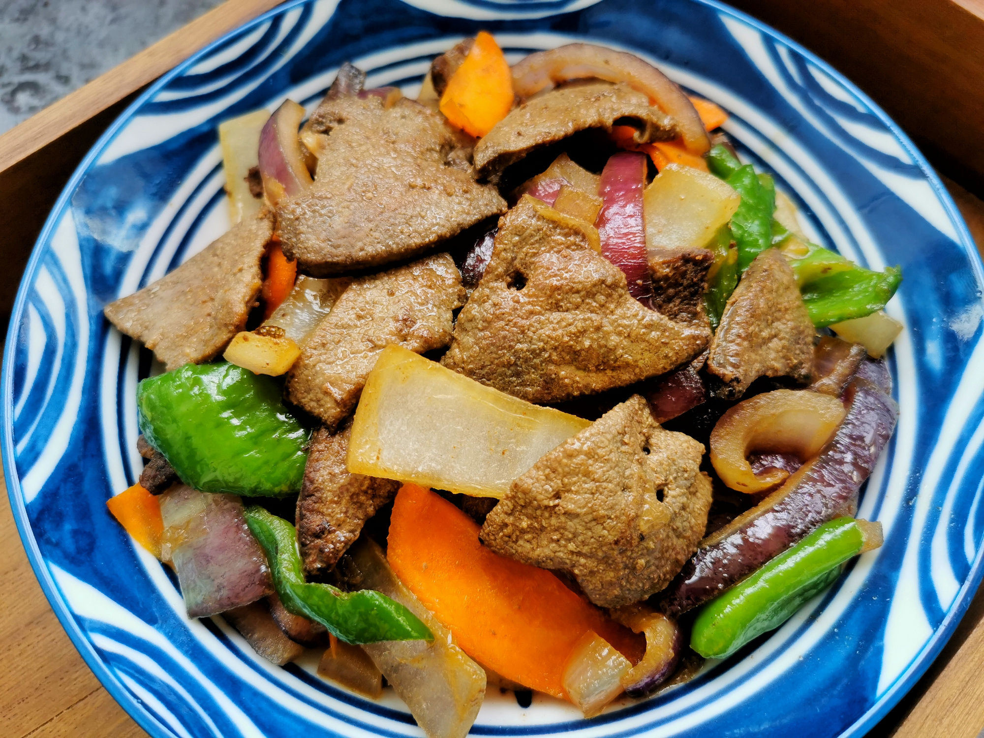 Stirfried pork liver, master these 3 steps, the more you chew, the
