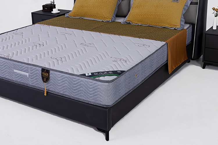 The 4 corners of the mattress are generally arcshaped, but the bed is