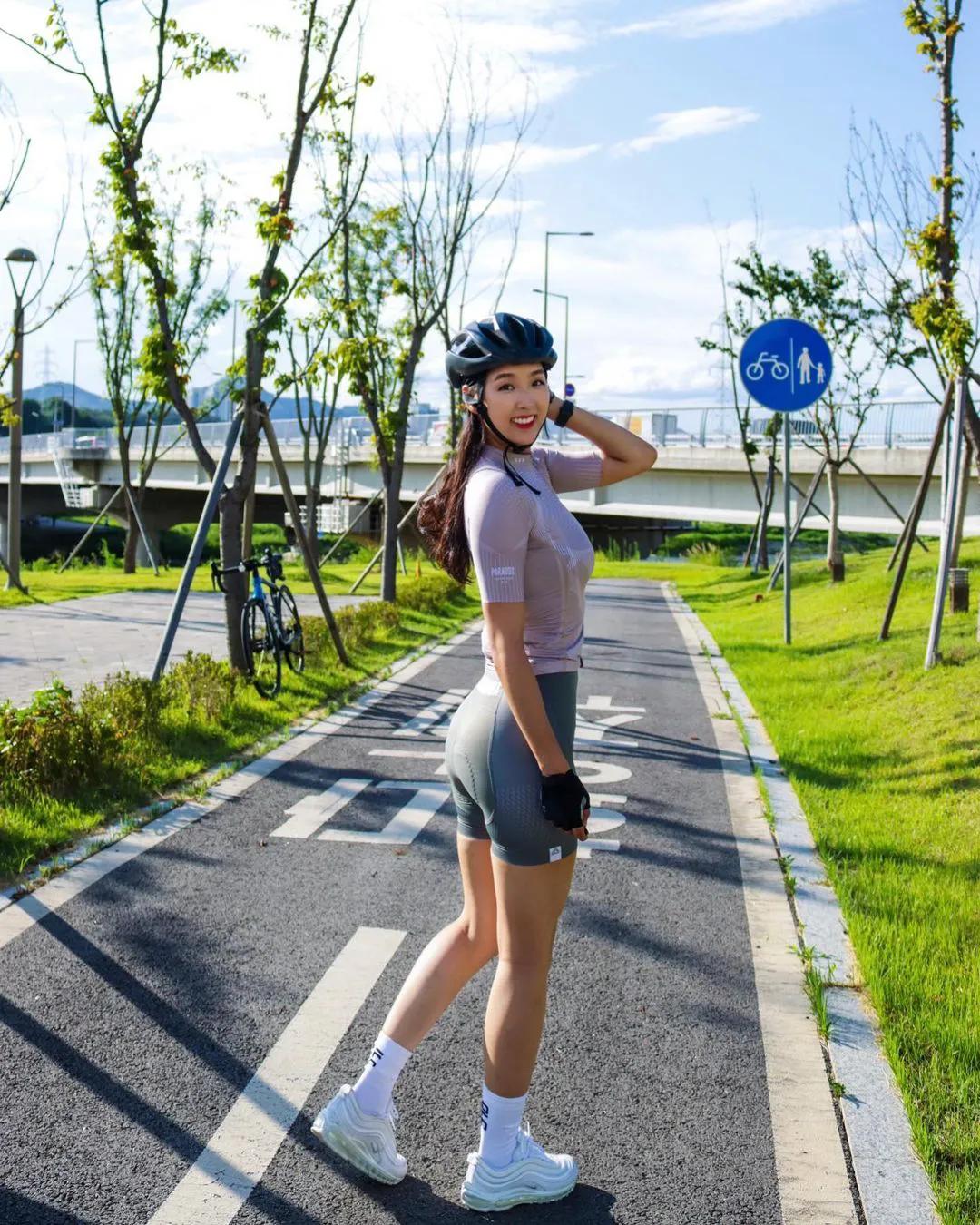 The most temperamental cyclist, beautiful Jenny Min Rho from Korea - iNEWS