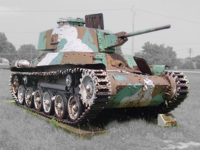 WWII Japanese Type 4 Ke-Nu Light Tank - iNEWS