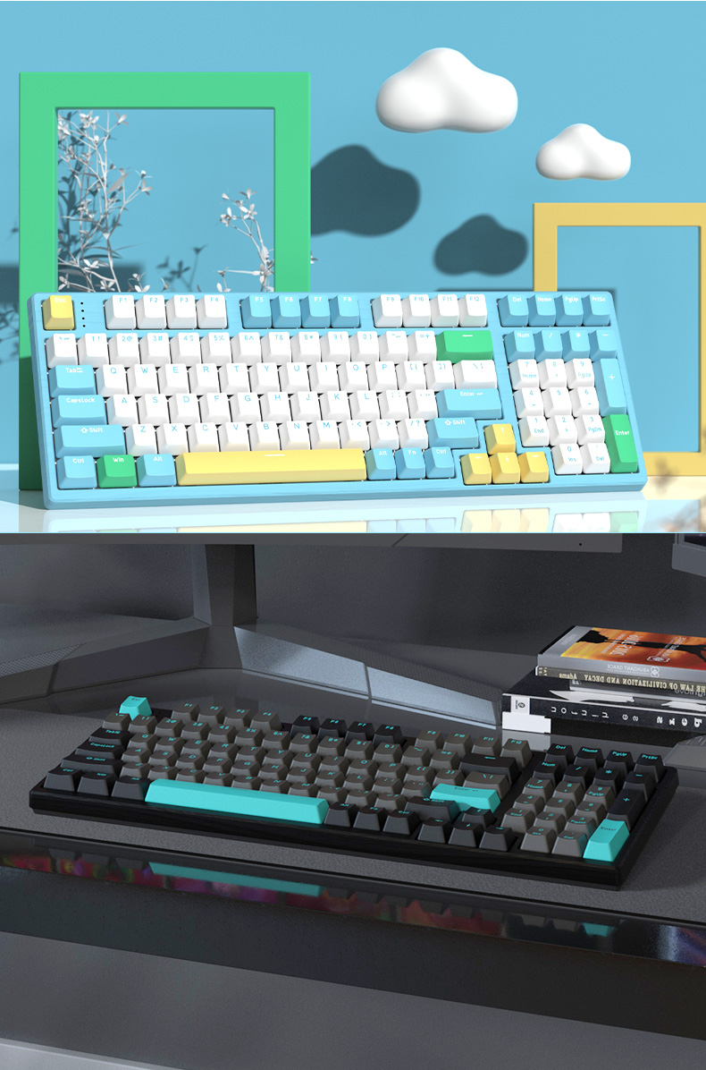 Squeeze toothpaste, one step HELLO GANSS HS98T wireless threemode