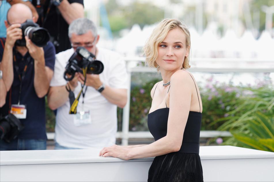 The 45-year-old German actress Diane Kruger has such a beautiful ...