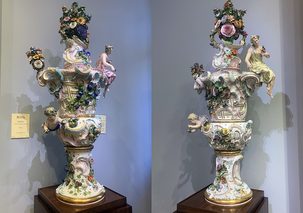 5.6 million euros, a piece of German Mason porcelain!Rolling Chinese porcelain, how did the West