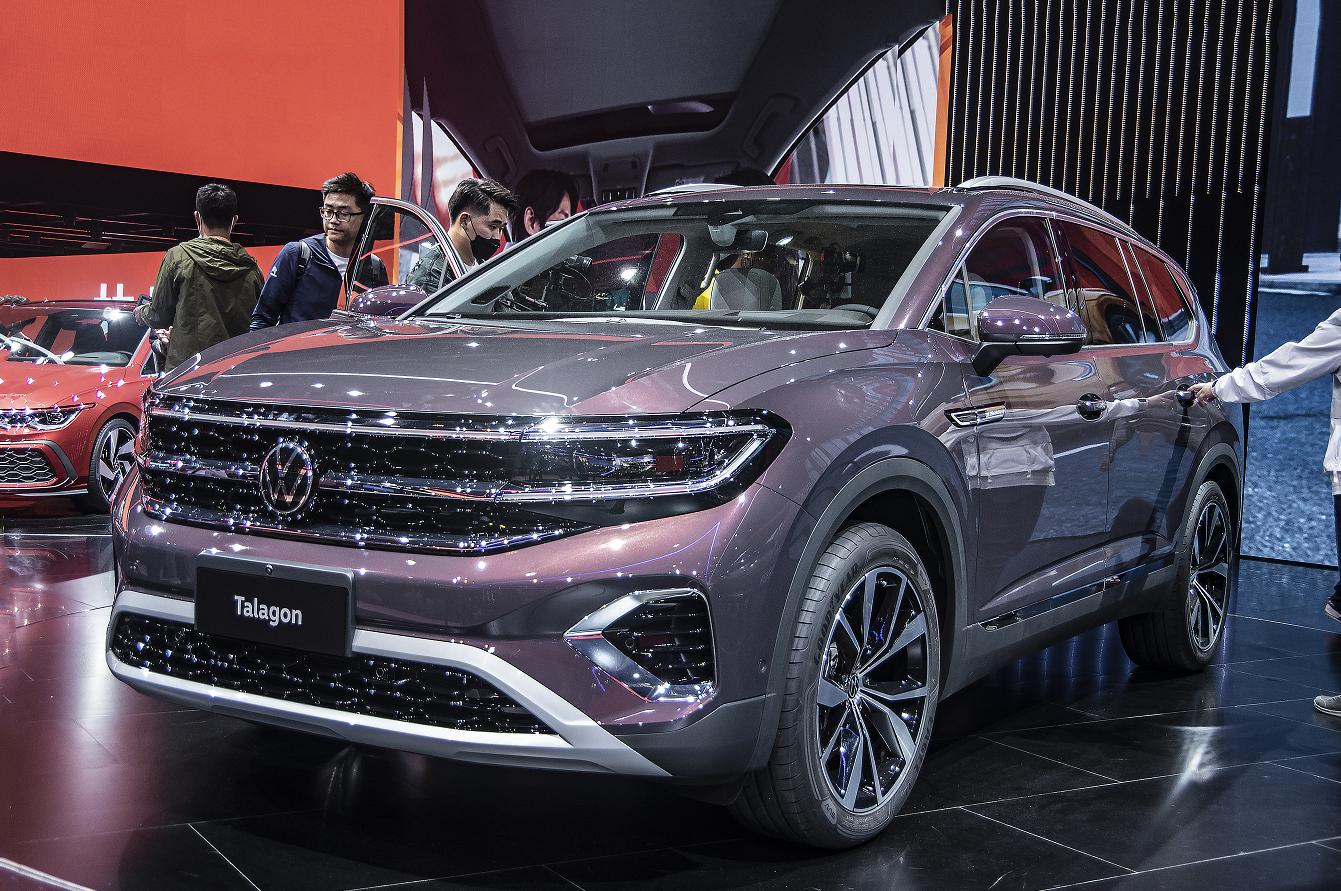 Real shots of FAW-Volkswagen's new SUV, bigger than Touron, and more ...