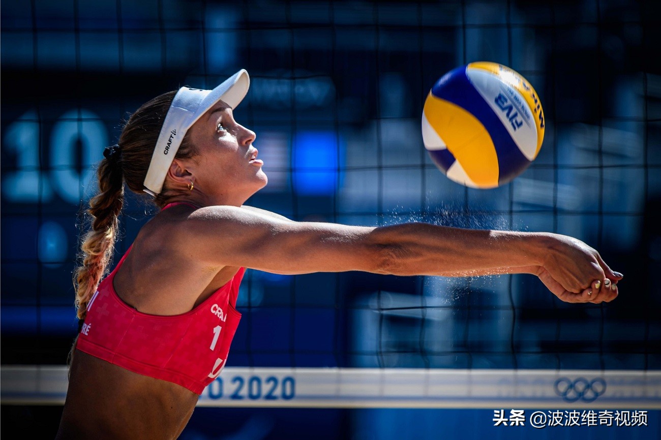 Women's sand volleyball Olympics make history!The Swiss combination