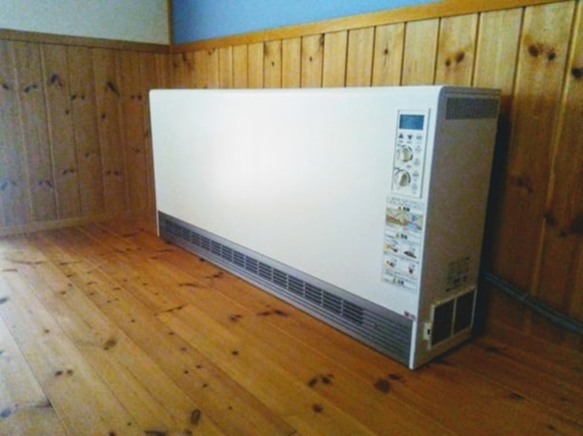 Floor heating is not popular in Japan, this method of heating is