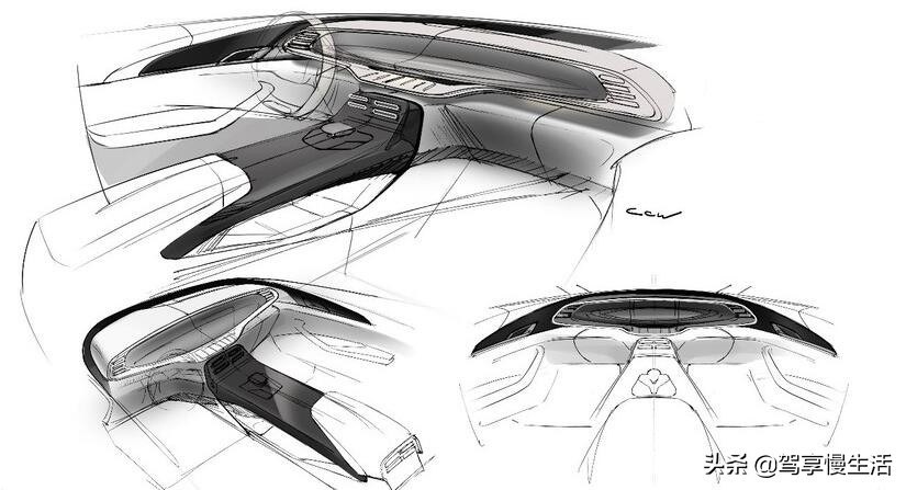 BYD Qin PLUS interior design sketches exposed - iNEWS