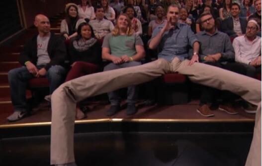 The person with the longest leg in the world: Daniel, whose legs are ...