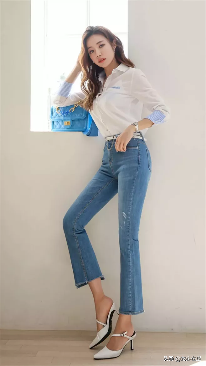 Korean clothing model Wang Yuri, a beautiful girl who looks good - iNEWS
