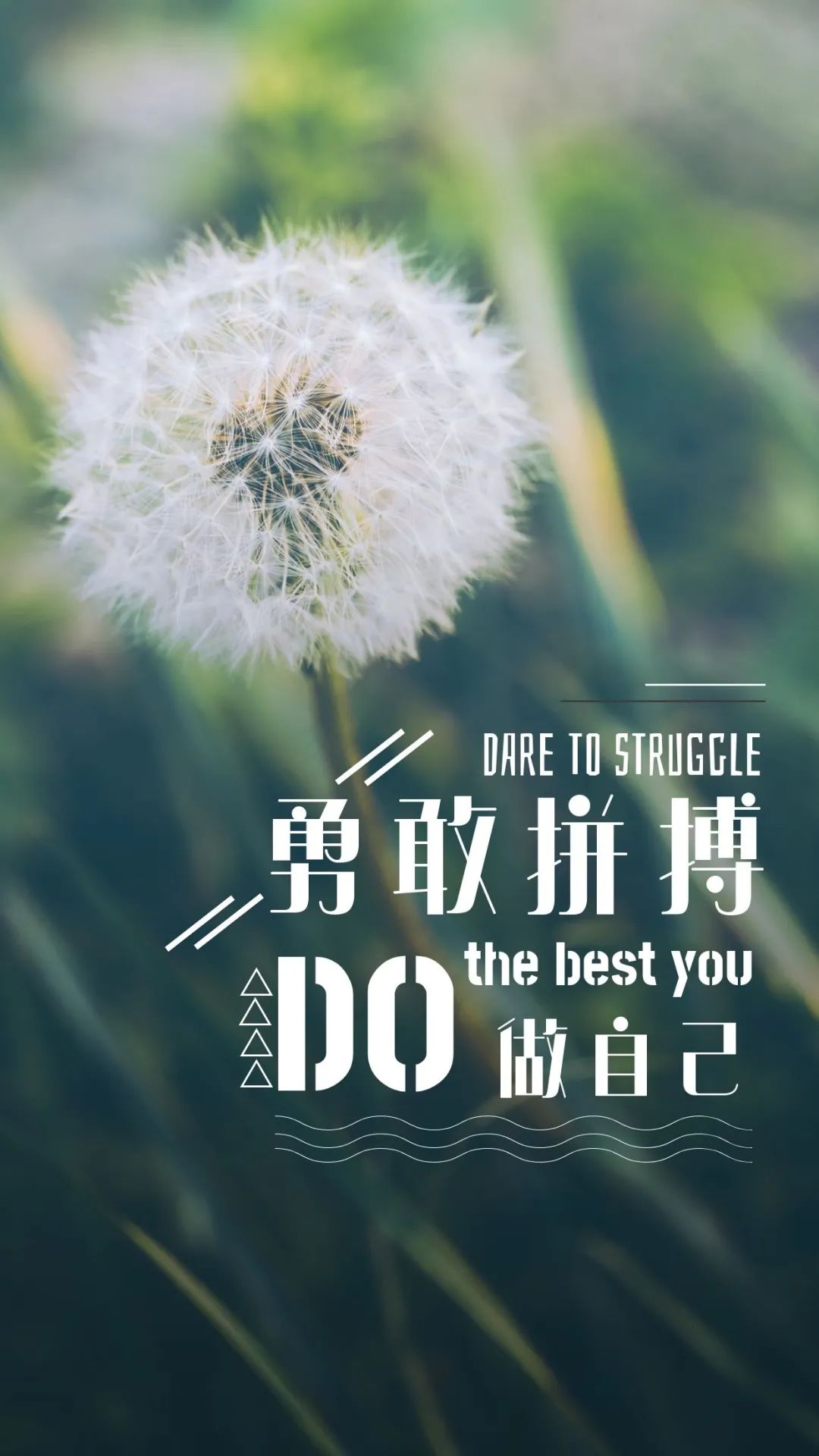 正能量早安图片语录，激励人心的句子，加油