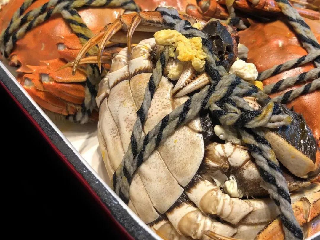 Chao Da's lunch record on October 22, steamed crabs, egg noodles with