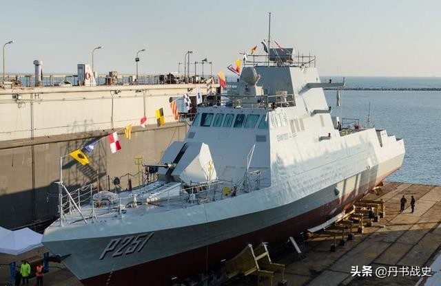 Falaj 2 offshore stealth patrol boat in the United Arab Emirates, a ...