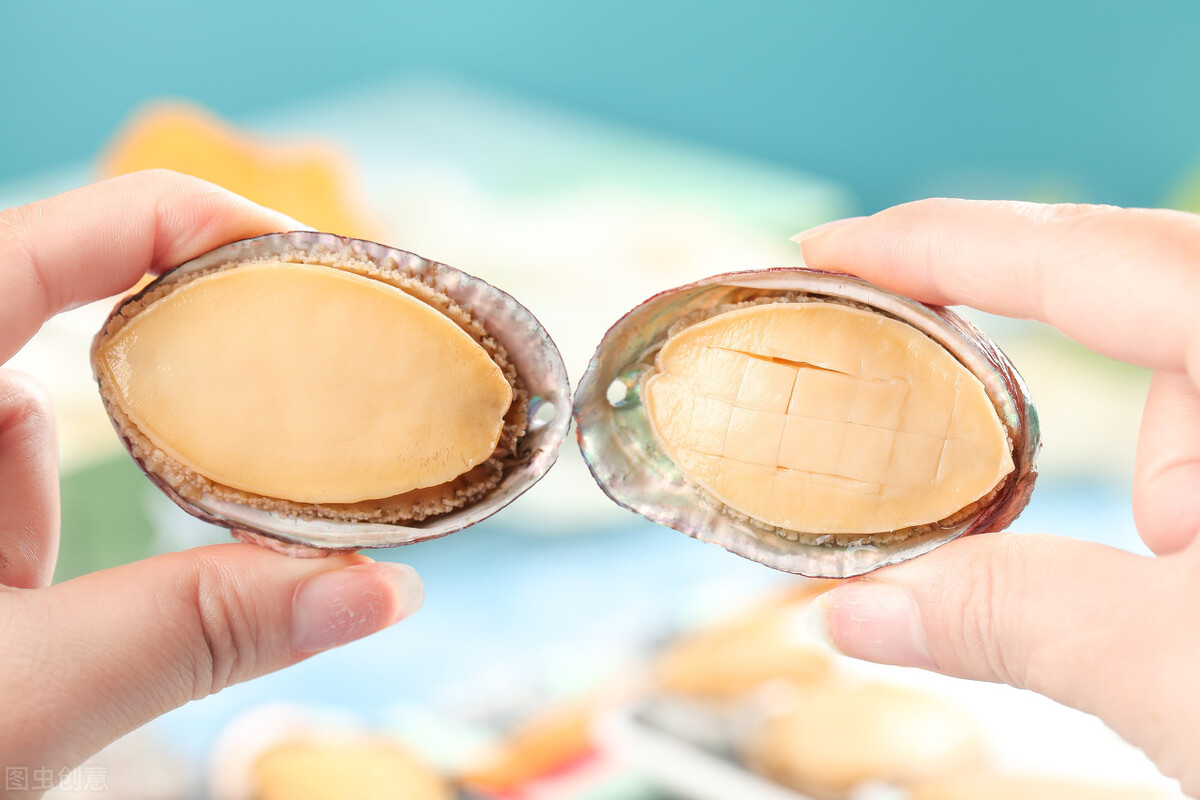 How can abalone be a greedy word?Eat one a day, delicious and healthier