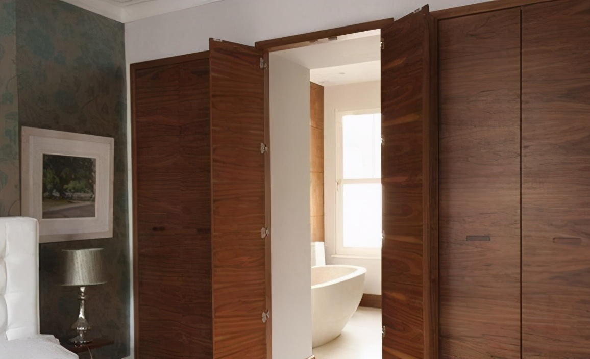 Does the bathroom door open inward or outward? At first, my best friend