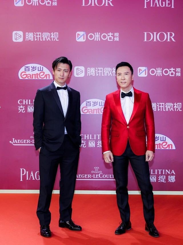 Nicholas Tse appeared in the film festival, handsome in the same frame ...