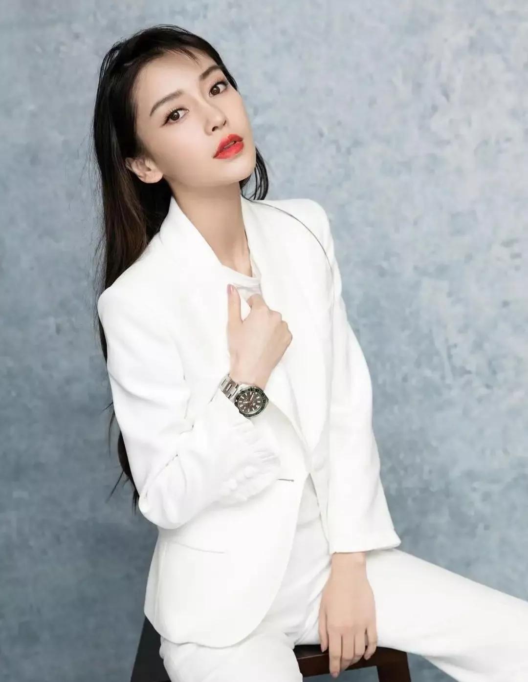 Yang Ying actress fashion photo: elegant and noble, beautiful and ...