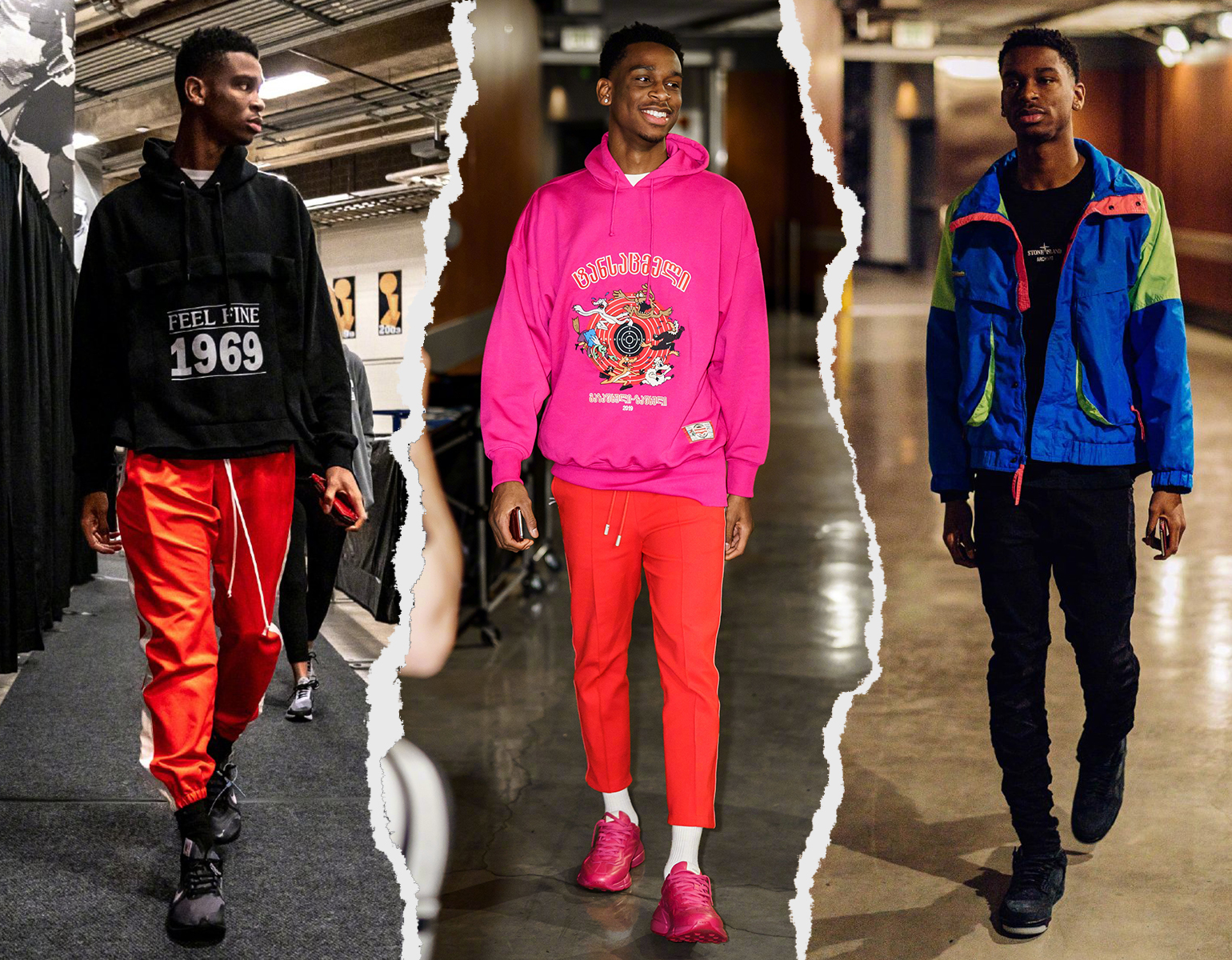 From the Clippers to the Thunder, the fashion journey of the NBA trendy