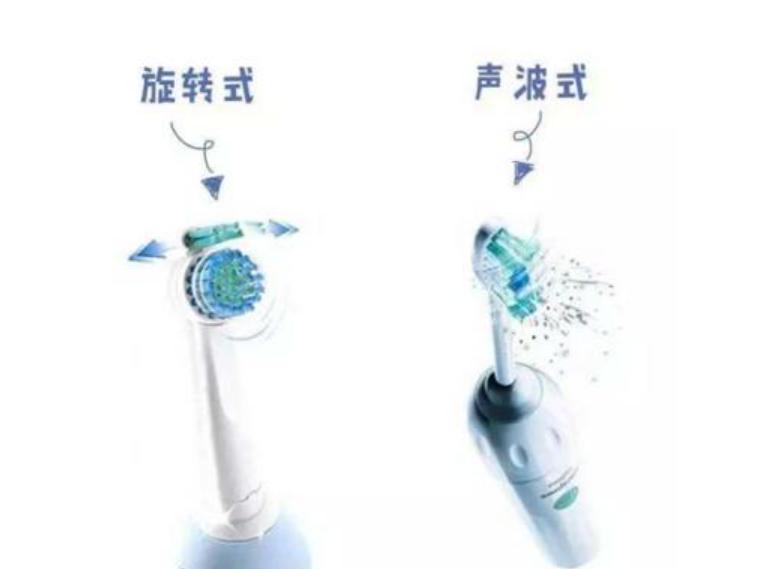 Older oral cavity Is the electric toothbrush rotating better or sonic
