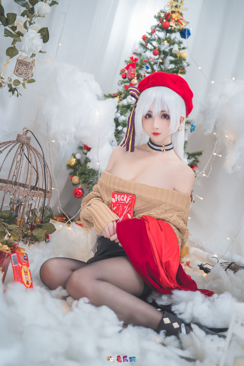 rioko凉凉子图包合集精选丨贝尔法斯特·圣诞装