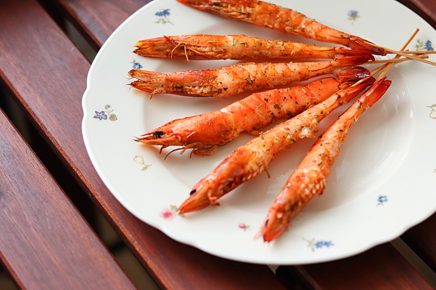 You can cook salt and pepper grilled shrimp in the spike barbecue