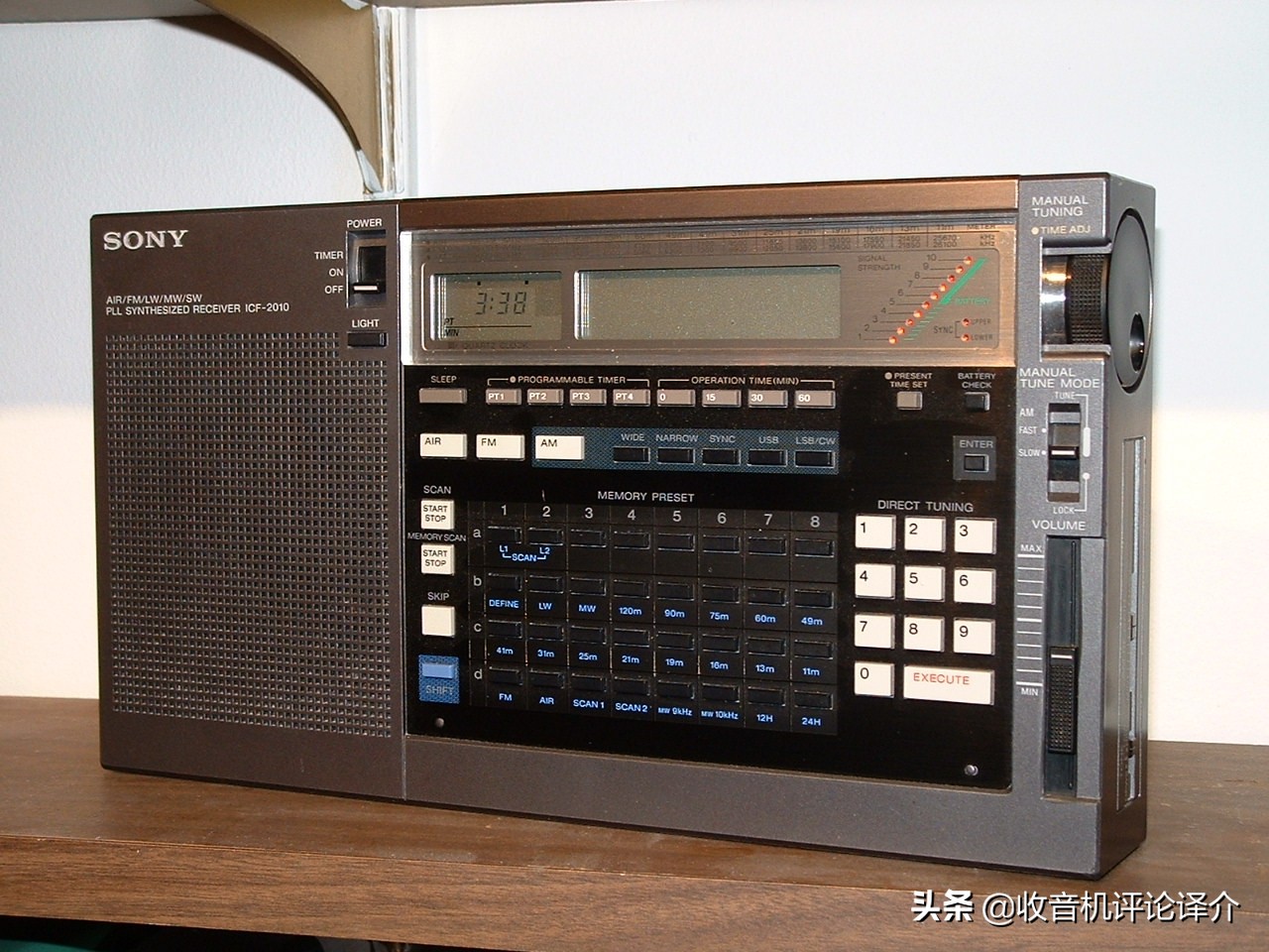 Sony ICF2010, a radio that can a lifetime iNEWS