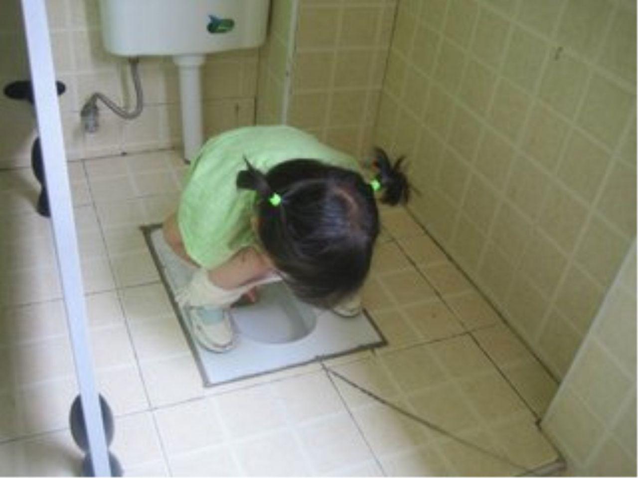 There is a big difference between children who use the toilet