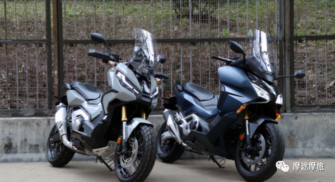 Luxury big sheep, 2021 Honda Forza and XADV 750 real car comparison - iNEWS