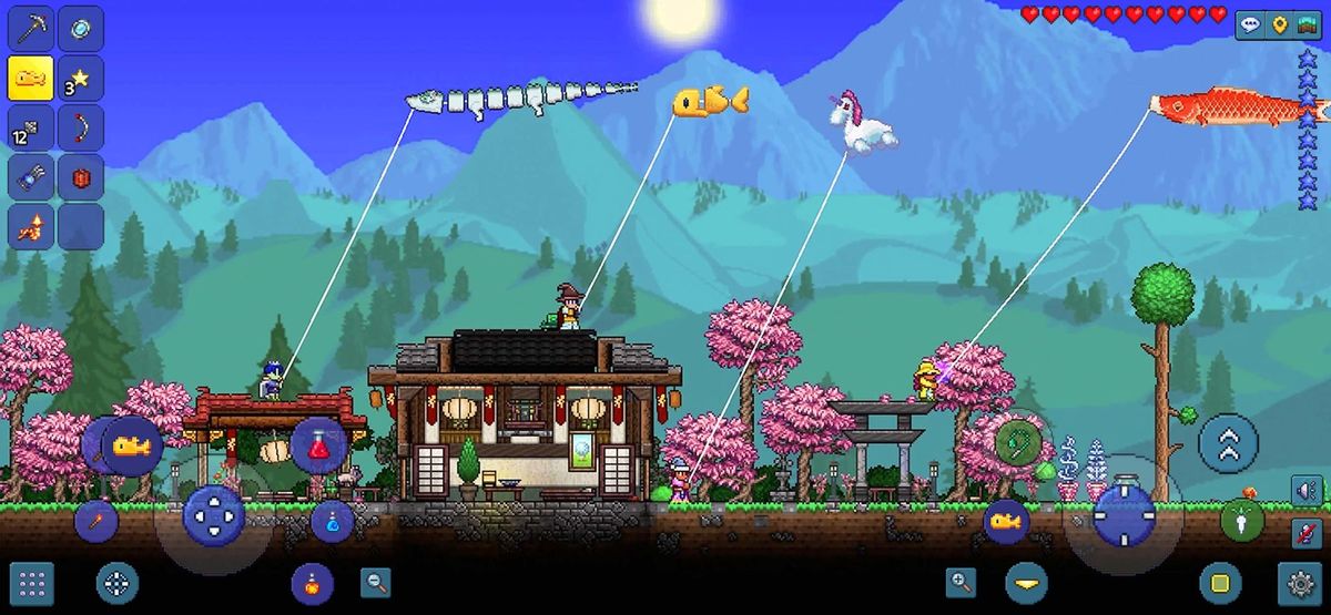 1500 hours of "Terraria" players mobile version?Happy is back iNEWS